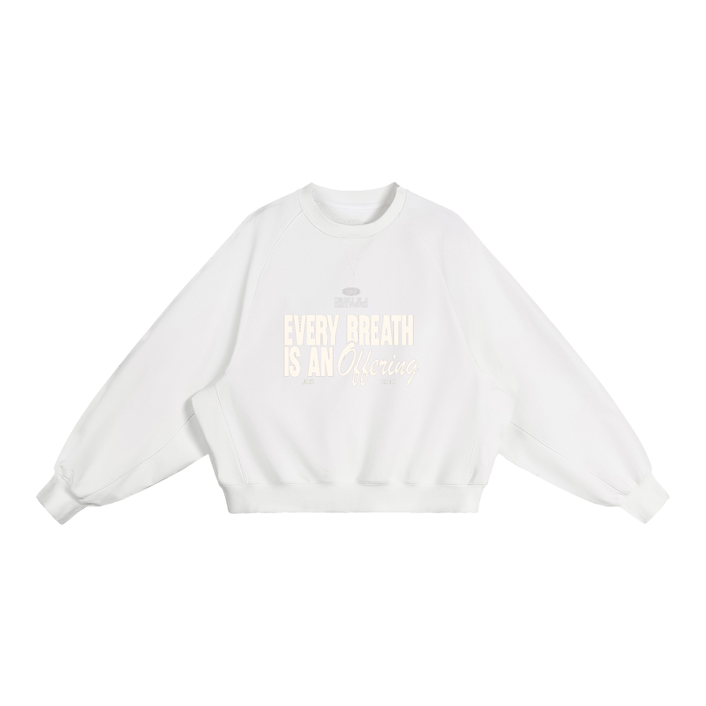 Every Breath | Heavyweight Raglan Offering